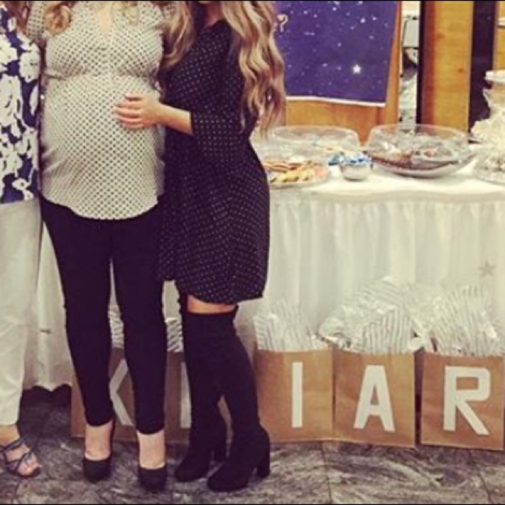 Polka dot skater dress